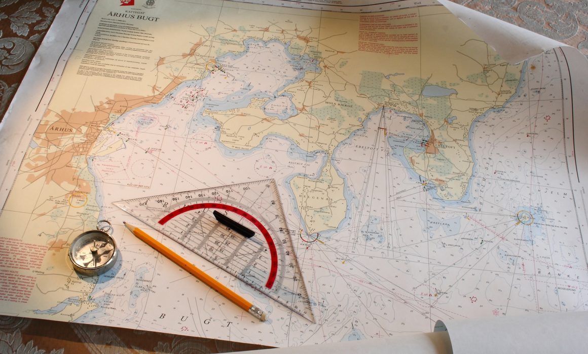 Nautical Chart Paintings